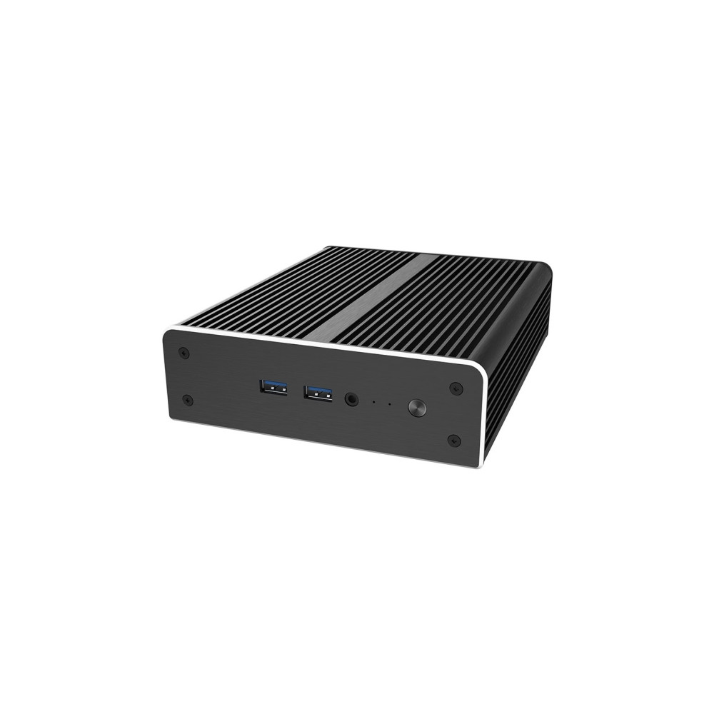Produktbild för Akasa Newton AC3, Mini Tower, PC, Svart, UCFF, Aluminium, Ke...