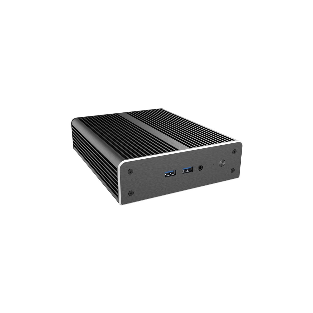 Produktbild för Akasa Newton AC3, Mini Tower, PC, Svart, UCFF, Aluminium, Ke...