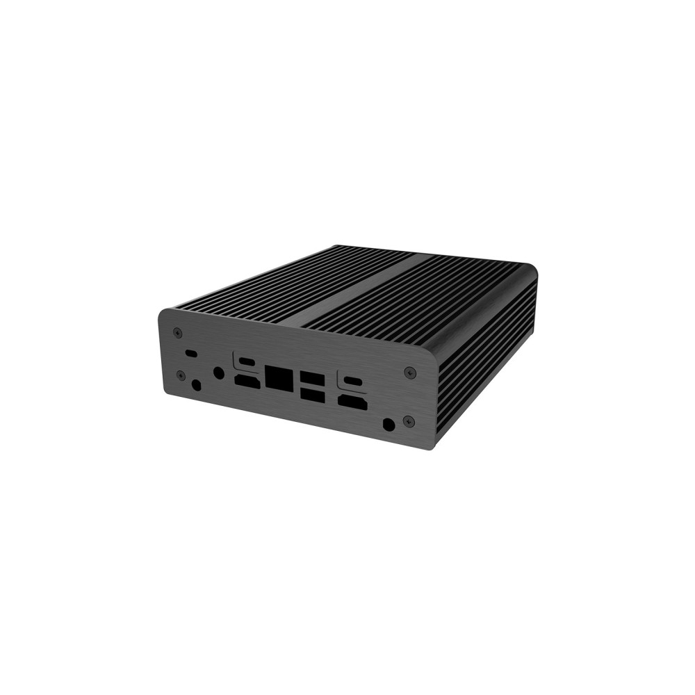 Produktbild för Akasa Newton AC3, Mini Tower, PC, Svart, UCFF, Aluminium, Ke...