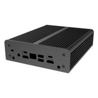 Produktbild för Akasa Newton AC3, Mini Tower, PC, Svart, UCFF, Aluminium, Ke...
