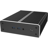 Produktbild för Akasa Newton AC3, Mini Tower, PC, Svart, UCFF, Aluminium, Ke...