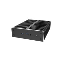 Produktbild för Akasa Newton AC3, Mini Tower, PC, Svart, UCFF, Aluminium, Ke...