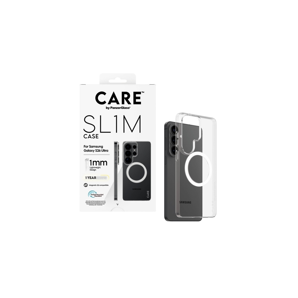 Produktbild för CARE by PanzerGlass SL1M - baksidesskydd för mobiltelefon