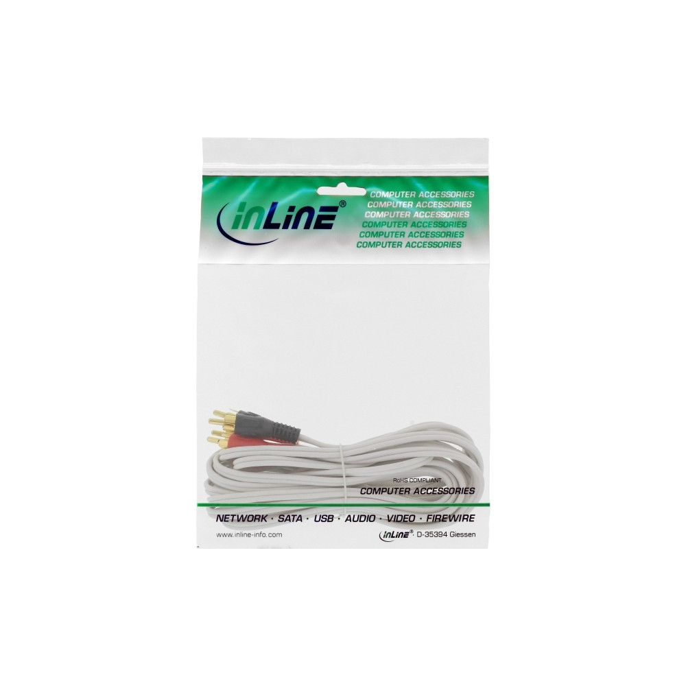 Produktbild för InLine ljudkabel - 7 m