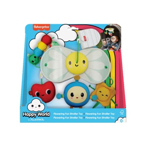 Fisher-Price Fisher-Price Happy World Flowerin Fun syskonvagn/klapvagns-l...