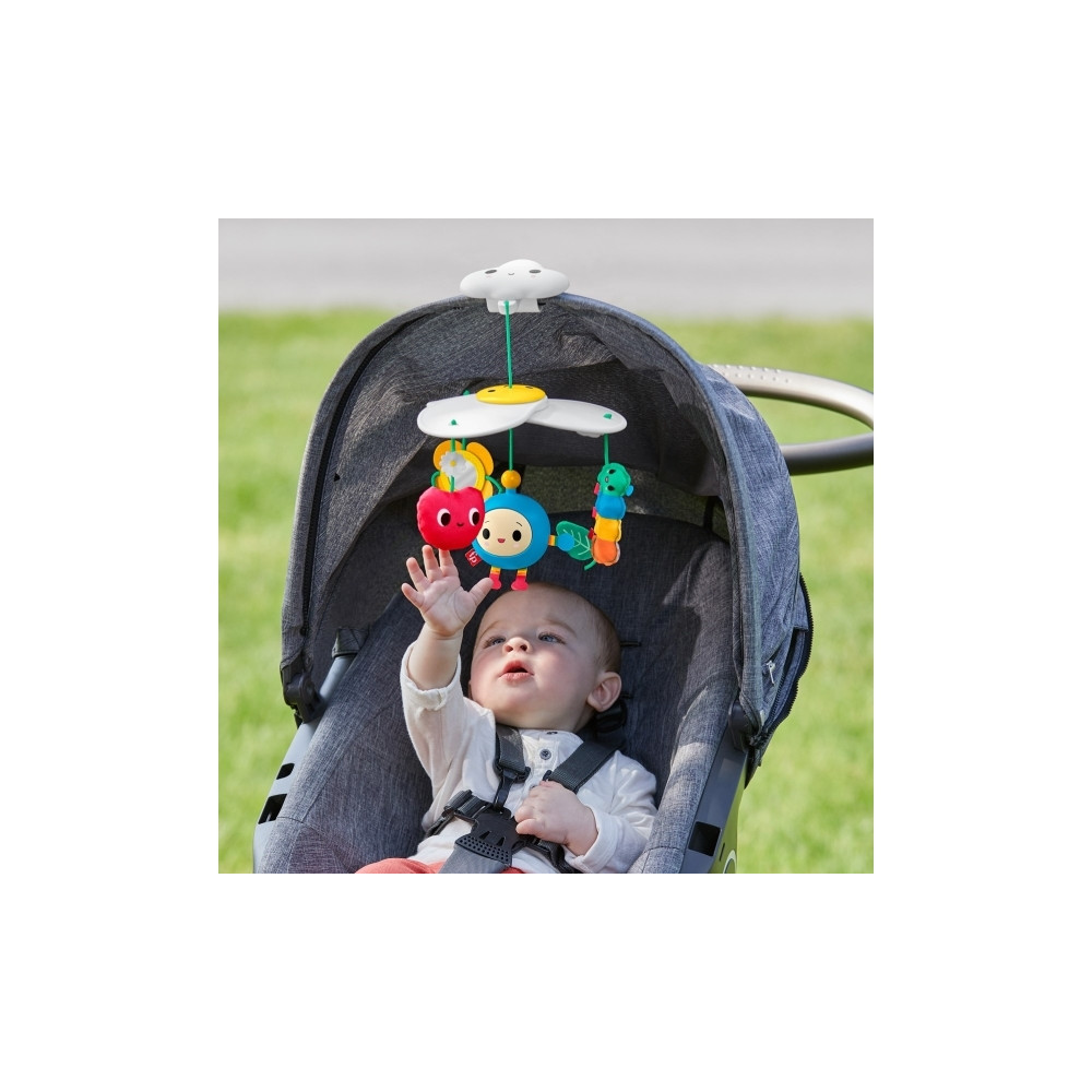 Produktbild för Fisher-Price Happy World Flowerin Fun syskonvagn/klapvagns-l...