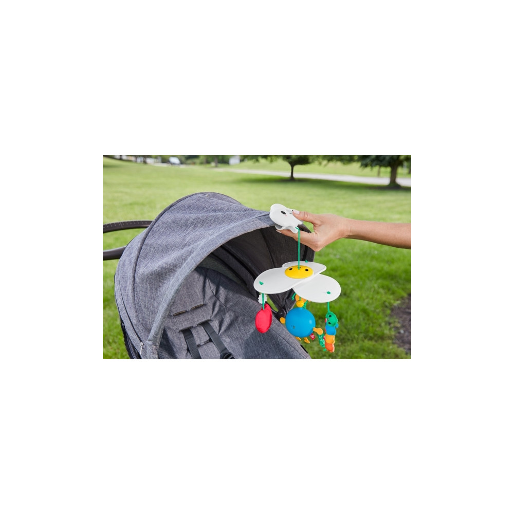 Produktbild för Fisher-Price Happy World Flowerin Fun syskonvagn/klapvagns-l...