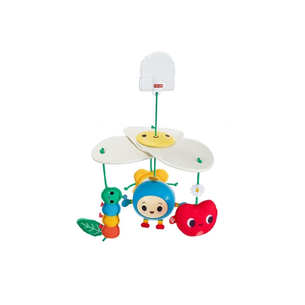 Produktbild för Fisher-Price Happy World Flowerin Fun syskonvagn/klapvagns-l...