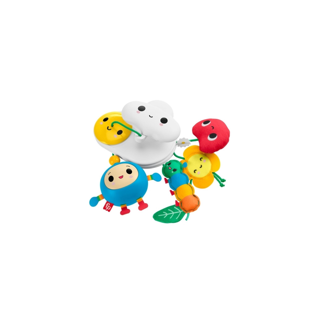 Produktbild för Fisher-Price Happy World Flowerin Fun syskonvagn/klapvagns-l...