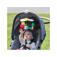Produktbild för Fisher-Price Happy World Flowerin Fun syskonvagn/klapvagns-l...