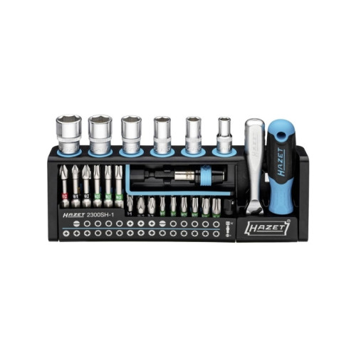 Hazet Hazet SmartHolder 2300SH-1, hyls- och bitsats 1/4" svart, 39...