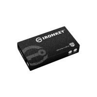 Produktbild för Kingston IronKey D500S - USB flash-enhet - 64 GB - TAA-kompatibel