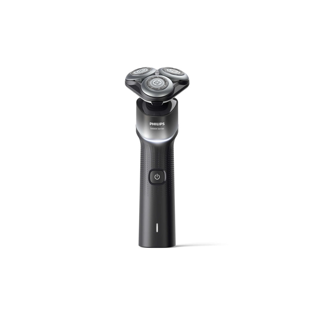 Produktbild för Philips X5004/00, Roterande rakhuvud, Svart, Silver, Batteri...