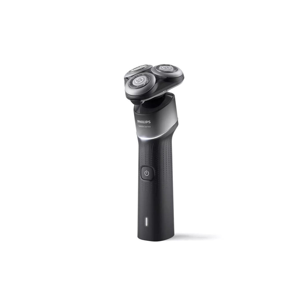 Produktbild för Philips X5004/00, Roterande rakhuvud, Svart, Silver, Batteri...