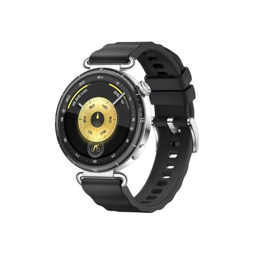 Huawei Huawei Watch GT 6 - rostfritt stål - smart klocka med rem - svart