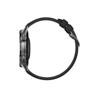Produktbild för Huawei Watch GT 6 - rostfritt stål - smart klocka med rem - svart
