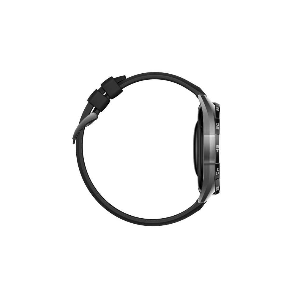 Produktbild för Huawei Watch GT 6 - rostfritt stål - smart klocka med rem - svart