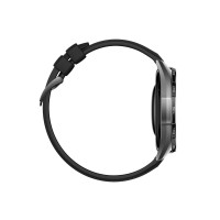 Produktbild för Huawei Watch GT 6 - rostfritt stål - smart klocka med rem - svart