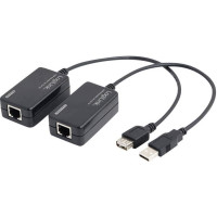 Produktbild för LogiLink USB Line Extender - USB-förlängningskabel - USB