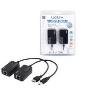 Produktbild för LogiLink USB Line Extender - USB-förlängningskabel - USB