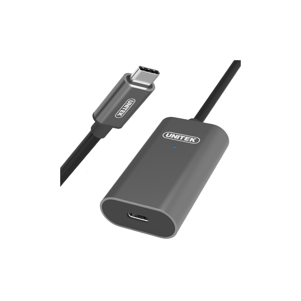 Produktbild för Unitek U305A - USB typ C-förlängningskabel - USB-C till USB-C - 5 m
