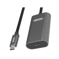 Produktbild för Unitek U305A - USB typ C-förlängningskabel - USB-C till USB-C - 5 m