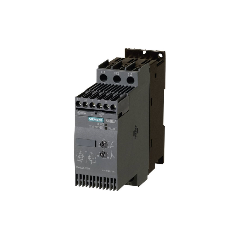 Produktbild för Siemens 3RW3028-1BB14 3RW30281BB14 Mjukstartsenhet Motorns e...