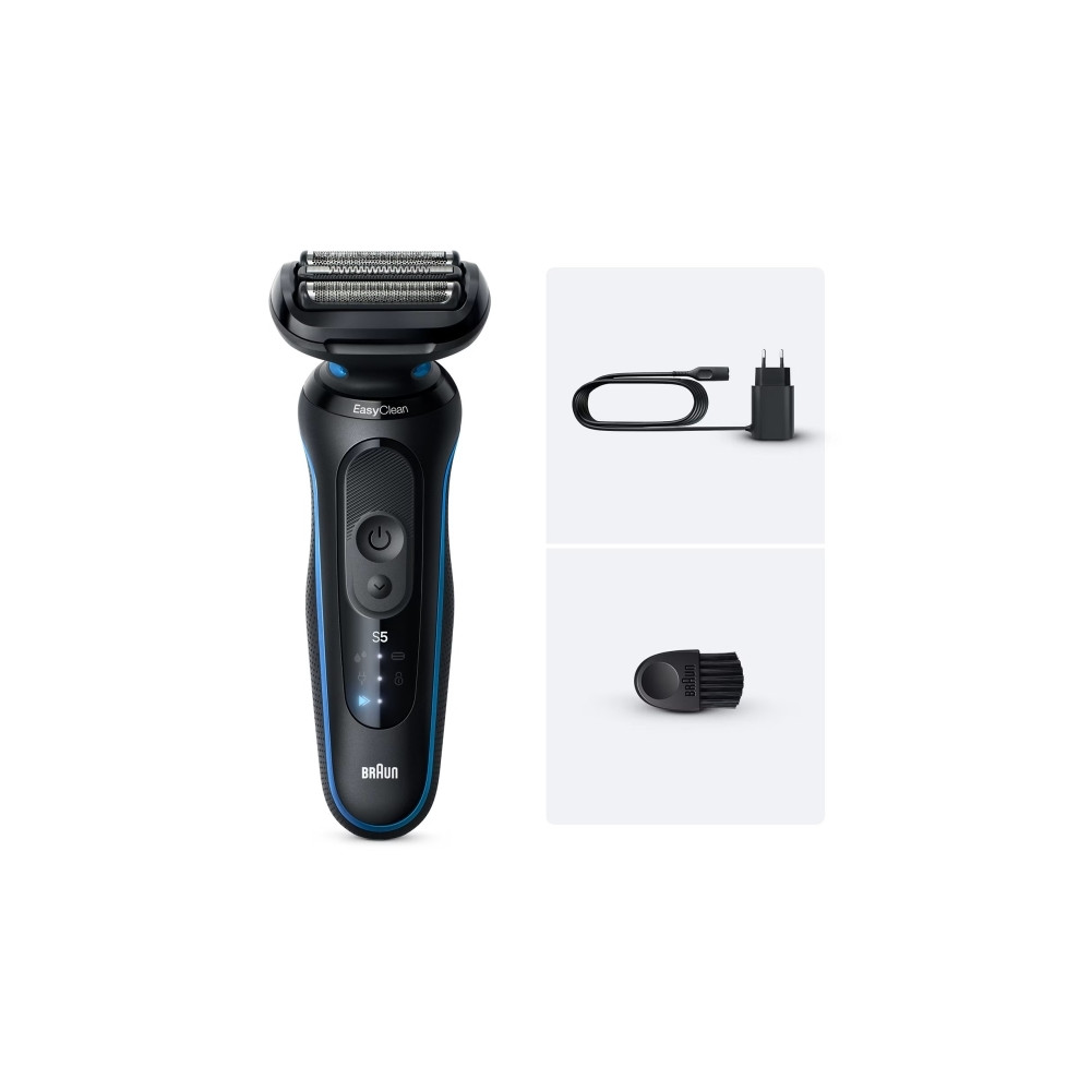 Produktbild för Braun Series 5 52-B1000s - rakapparat - blå