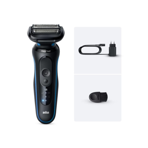 Braun Braun Series 5 52-B1000s - rakapparat - blå
