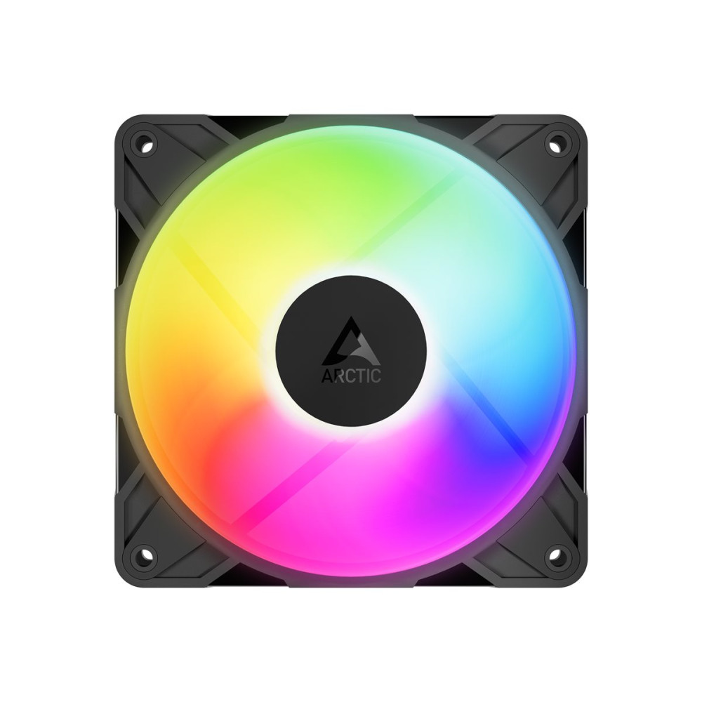 Produktbild för ARCTIC P12 Pro A-RGB - lådfläkt - omvänd, med kabelsplitter