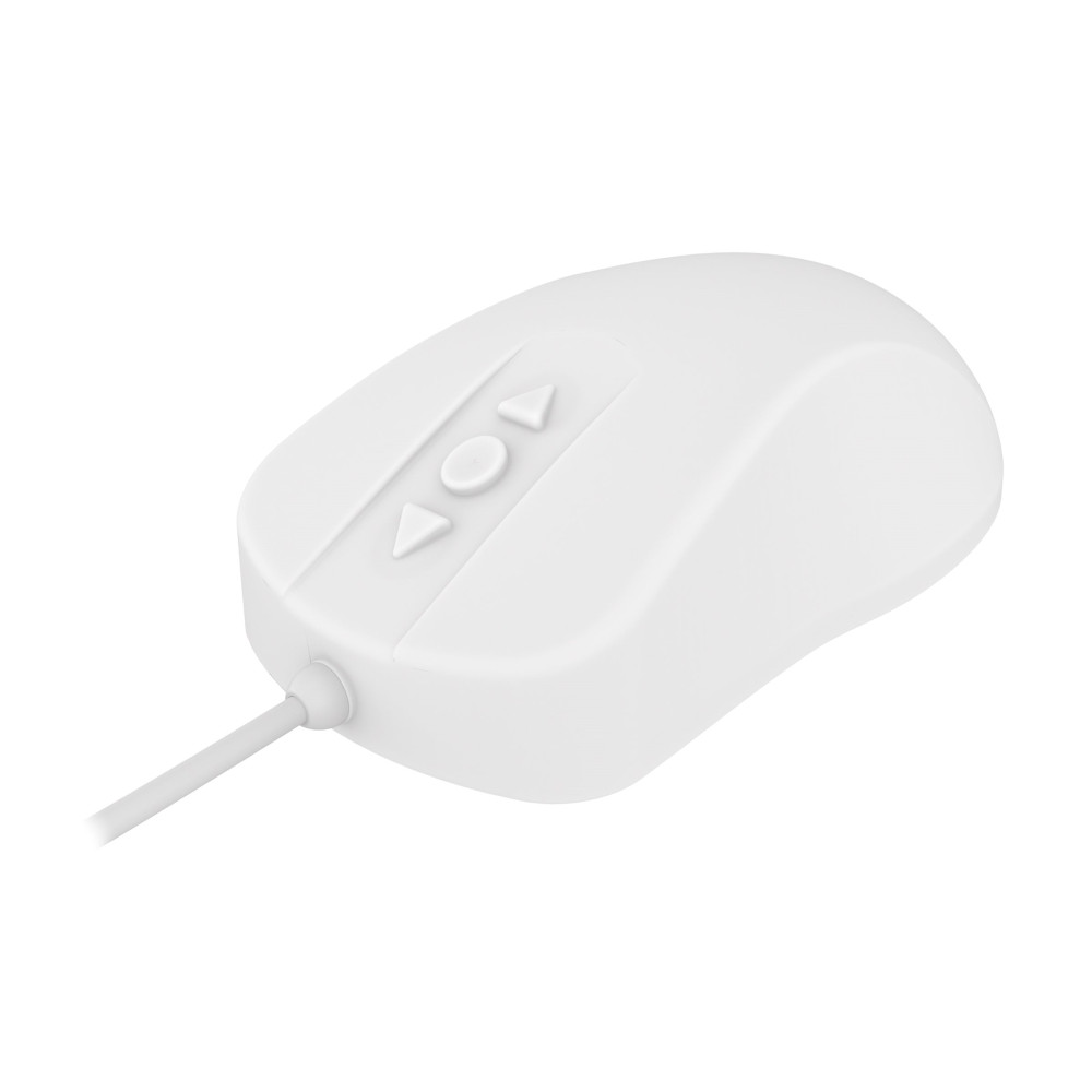 Produktbild för Contour Active Key AK-PMH12 - Standard Sized - mus - medical, hygienic design - USB - vit