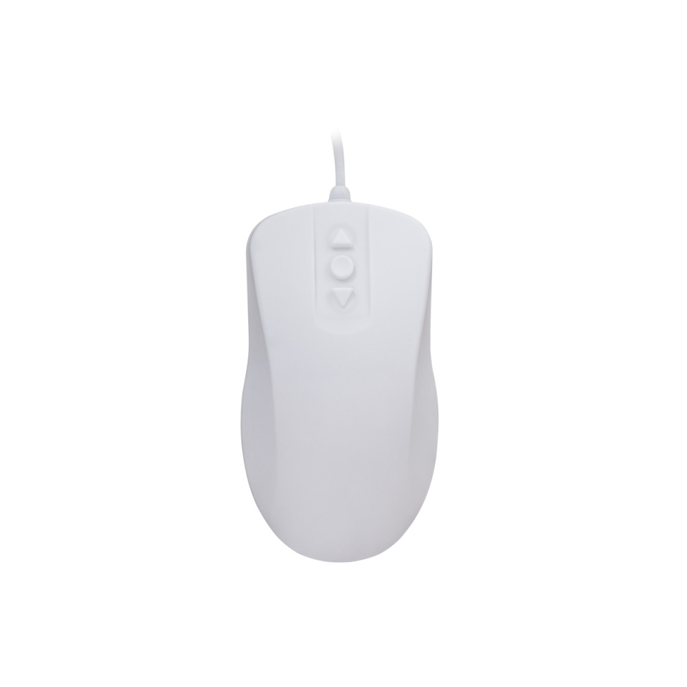 Produktbild för Contour Active Key AK-PMH12 - Standard Sized - mus - medical, hygienic design - USB - vit