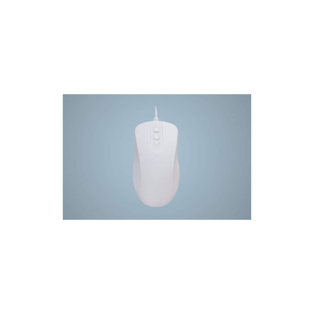 Produktbild för Contour Active Key AK-PMH12 - Standard Sized - mus - medical, hygienic design - USB - vit