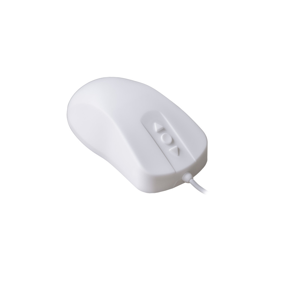 Produktbild för Contour Active Key AK-PMH12 - Standard Sized - mus - medical, hygienic design - USB - vit