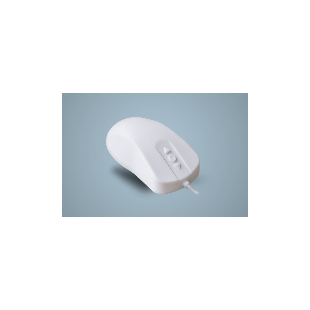 Produktbild för Contour Active Key AK-PMH12 - Standard Sized - mus - medical, hygienic design - USB - vit