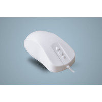 Produktbild för Contour Active Key AK-PMH12 - Standard Sized - mus - medical, hygienic design - USB - vit
