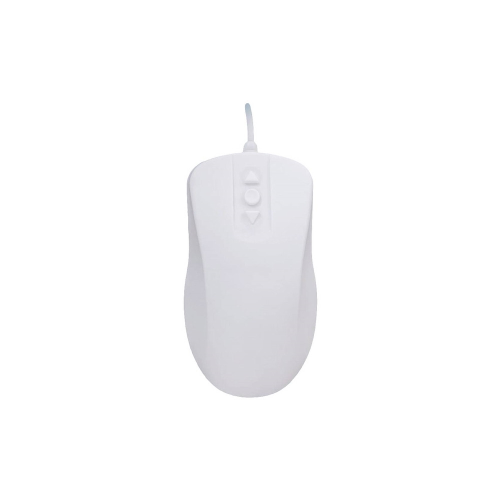 Produktbild för Contour Active Key AK-PMH12 - Standard Sized - mus - medical, hygienic design - USB - vit
