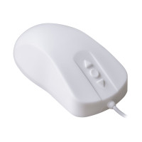 Produktbild för Contour Active Key AK-PMH12 - Standard Sized - mus - medical, hygienic design - USB - vit