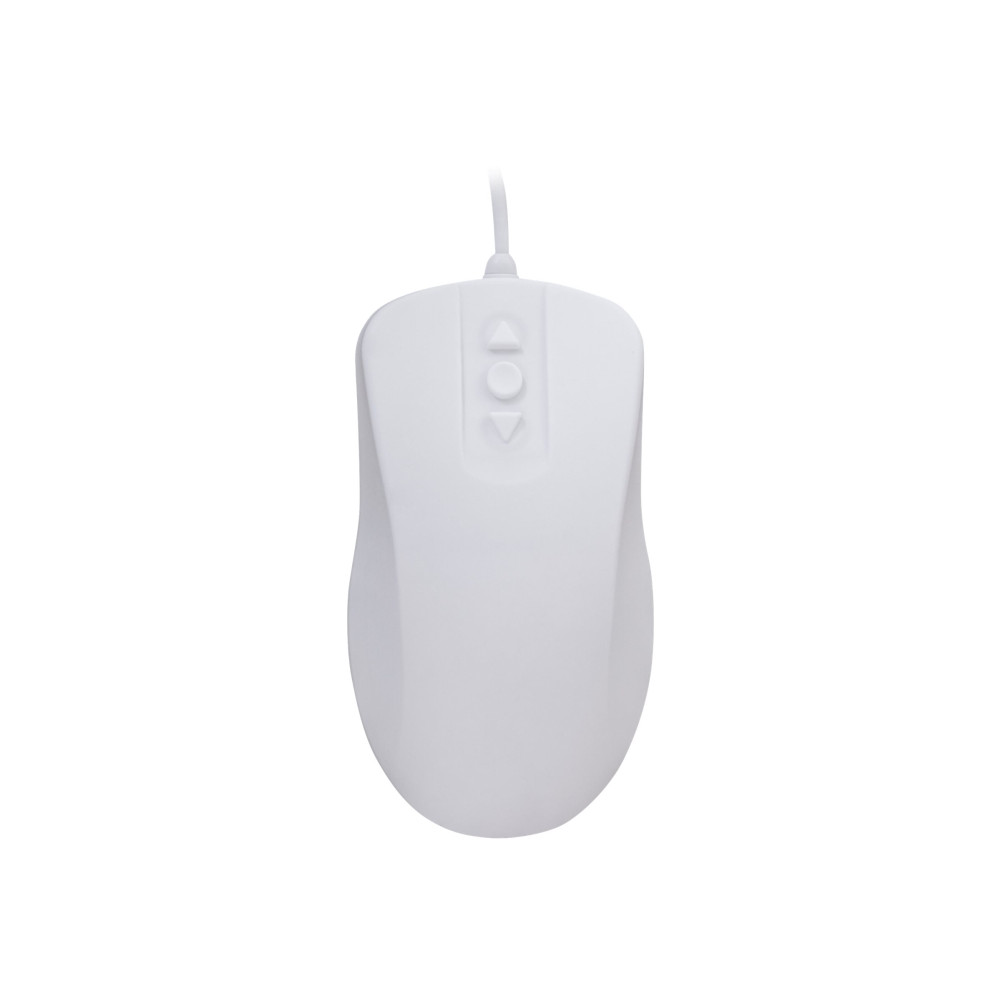Produktbild för Contour Active Key AK-PMH12 - Standard Sized - mus - medical, hygienic design - USB - vit