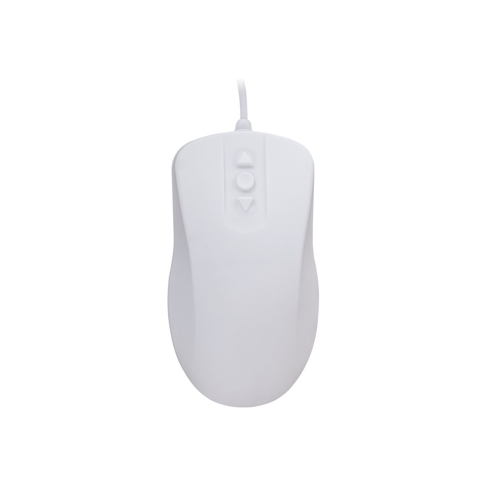Produktbild för Contour Active Key AK-PMH12 - Standard Sized - mus - medical, hygienic design - USB - vit