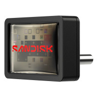 Produktbild för SanDisk Extreme Fit - USB flash-enhet - 256 GB