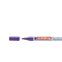 Produktbild för Paintmarker, Edding 751, 1–2 mm, lila, förpackning med 10 st