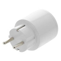 Produktbild för DELTACO SH-P01 - smart kontakt - 802.11b/g/n - vit (paket om 3)