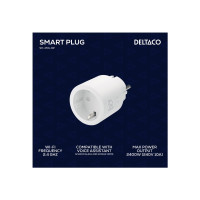 Produktbild för DELTACO SH-P01 - smart kontakt - 802.11b/g/n - vit (paket om 3)