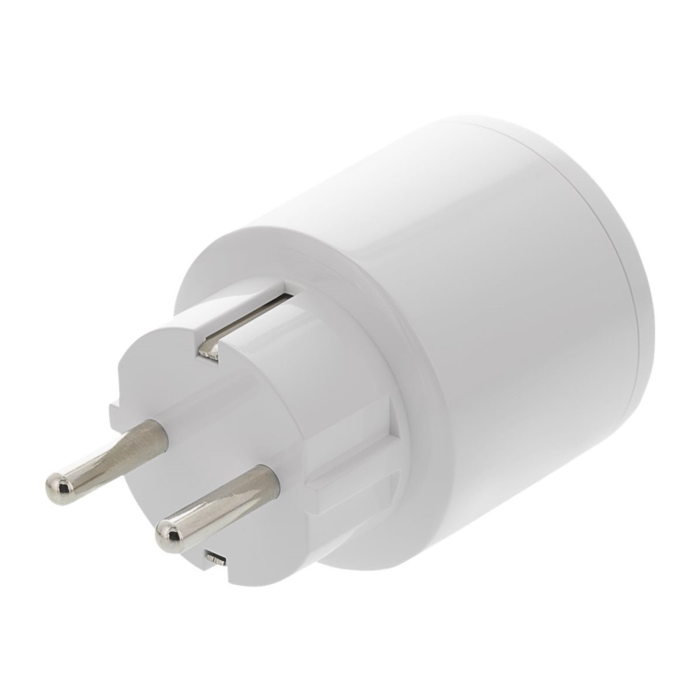 Produktbild för DELTACO SH-P01 - smart kontakt - 802.11b/g/n - vit (paket om 3)
