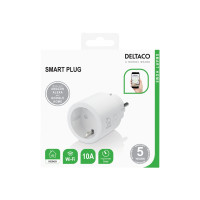 Produktbild för DELTACO SH-P01 - smart kontakt - 802.11b/g/n - vit (paket om 3)