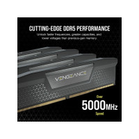 Produktbild för CORSAIR Vengeance - DDR5 - sats - 64 GB: 2 x 32 GB - DIMM 288-pin / PC5-44800 - ej buffrad