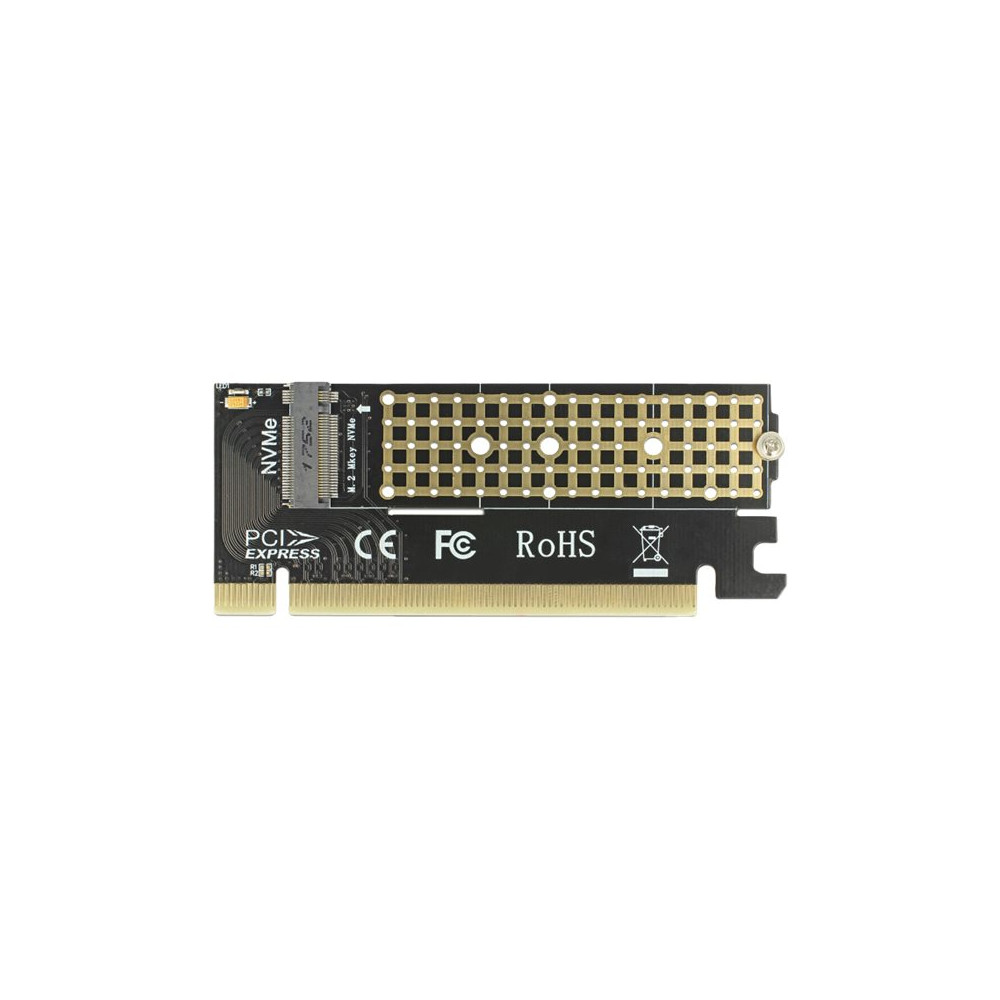 Produktbild för Delock PCI Express x16 Card to 1 x NVMe M.2 Key M - kontrollerkort - M.2 Card - PCIe 3.0 x16