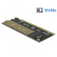Produktbild för Delock PCI Express x16 Card to 1 x NVMe M.2 Key M - kontrollerkort - M.2 Card - PCIe 3.0 x16