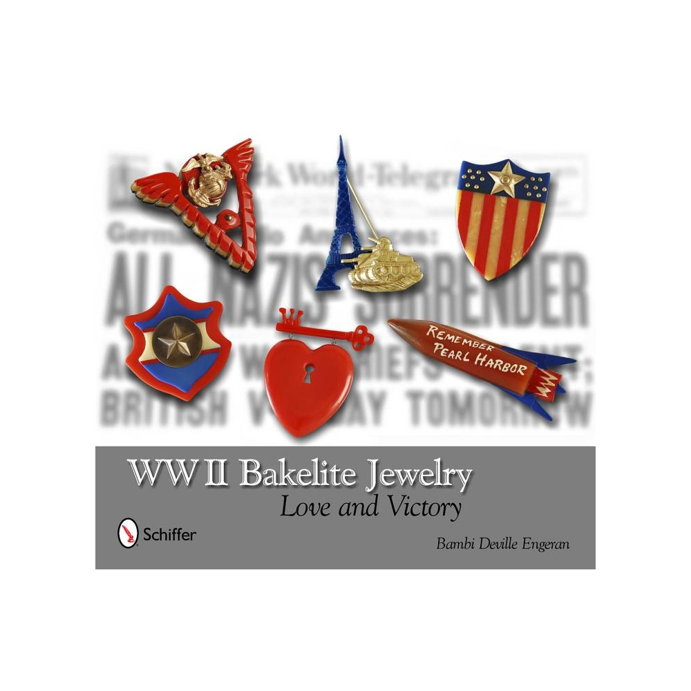 Produktbild för Wwii Bakelite Jewelry : Love and Victory (inbunden, eng)